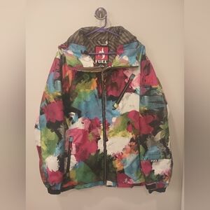Fuel snowboard/ski multicolored jacket